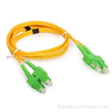 High precision SC / APC - SC / APC Singlemode Fiber Optic P